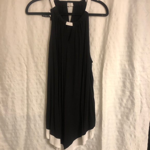 INC International Concepts Tops - Black sleeveless summer top.